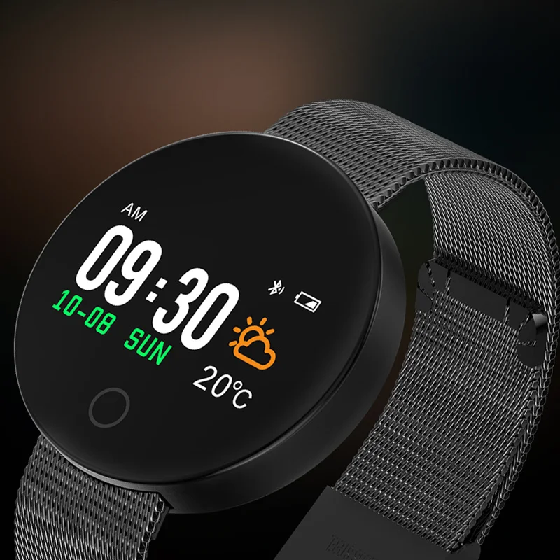 007PRO спортивный умный Браслет Bluetooth полностью стальные смарт браслеты для Android IOS