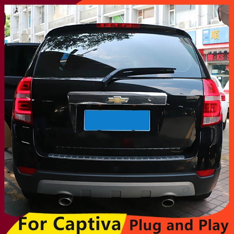 KOWELL стайлинга автомобилей для Chevrolet Captiva 2009 2016 задних сигнальных огней