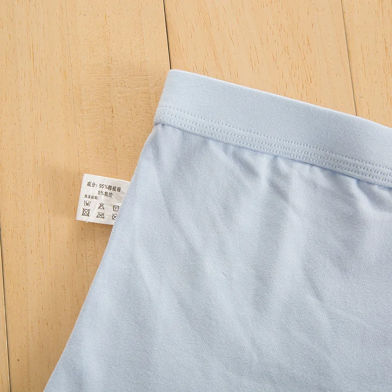 Новинка 2019 высококачественные трусы боксеры для мальчиков детское однотонное