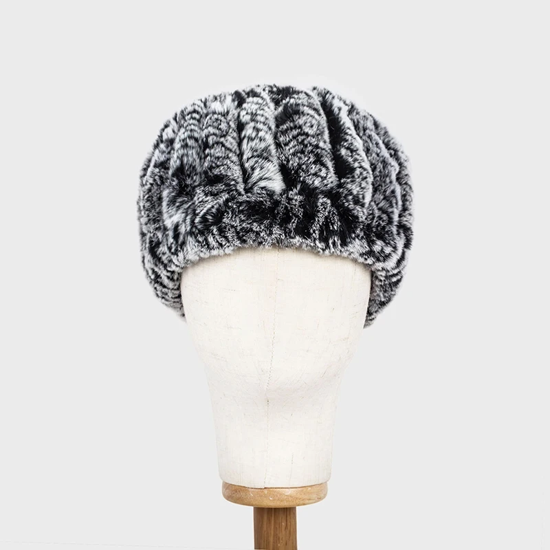 black with frost Pudi SF714 зимний женский шарф из натурального кроличьего меха, брендовые новые шарфы из натурального меха для девушек, кольца, шейный платок - Цвет: black with frost