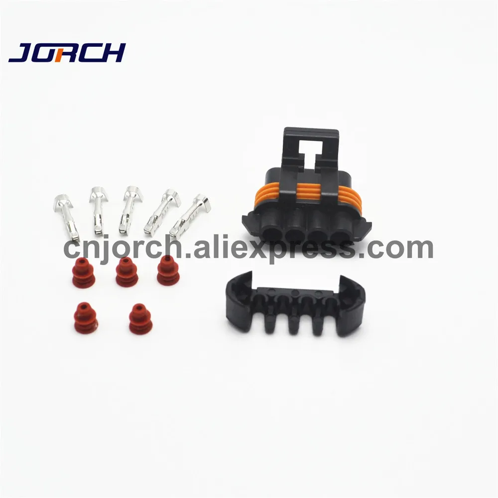 50 комплектов 4 контактный водонепроницаемый разъем delphi auto Connector 12162144 для Holden Barina