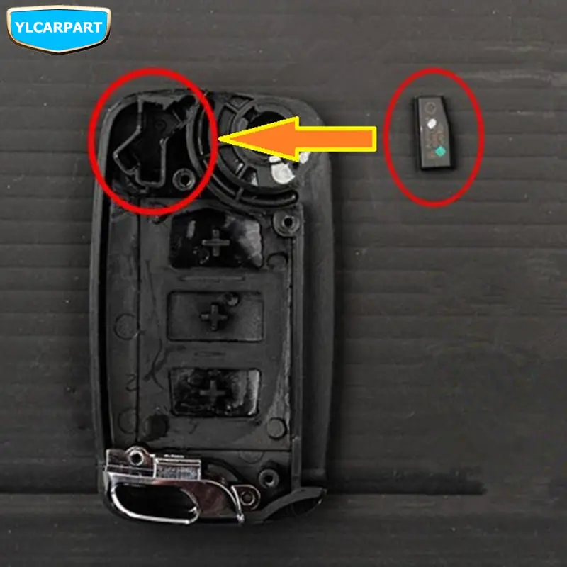 Автомобильный пульт дистанционного управления Противоугонный чип для Geely Emgrand 7