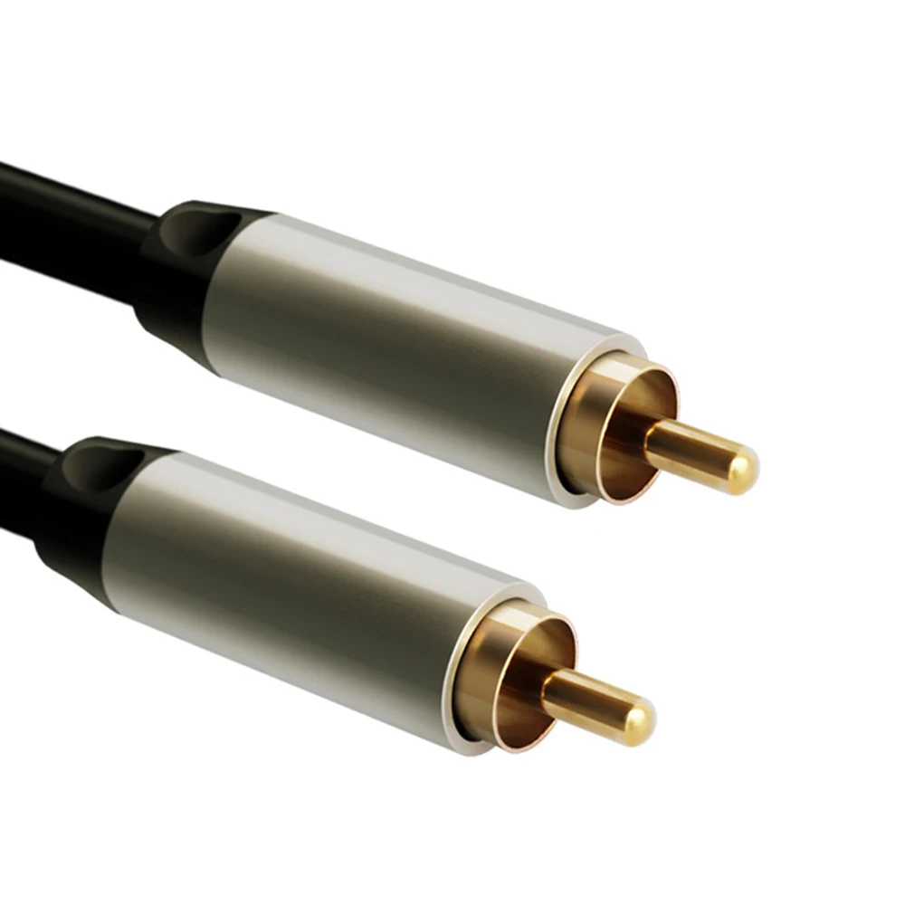RCA стерео кабель Шнур 10 м короткий двойной 2 x штекер мужской аудио цифровой и