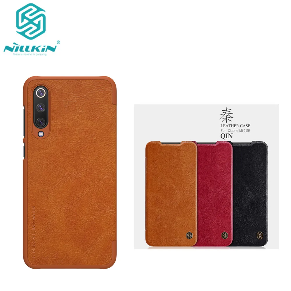 10 шт./лот оптовая продажа NILLKIN Qin Серия Бумажник Флип кожаный чехол для Xiaomi Mi 9 SE