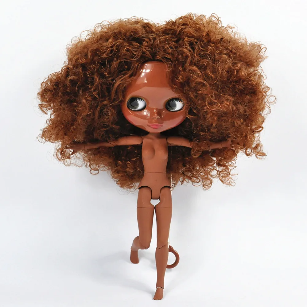 Шарнирные подвижные куклы Blyth, волосы, сделай сам, обнаженные игрушки BJD, модные куклы Blyth, подходят для переодевания, изменения макияжа, рождественский подарок для девочки