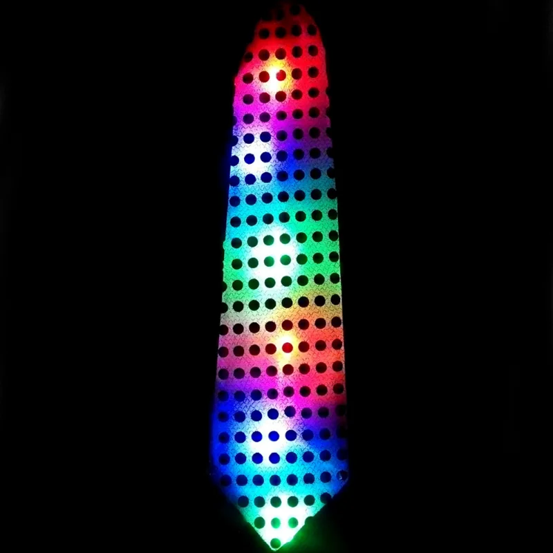 Светящийся галстук фестиваль детский день рождения Rave Led освещение игрушки для