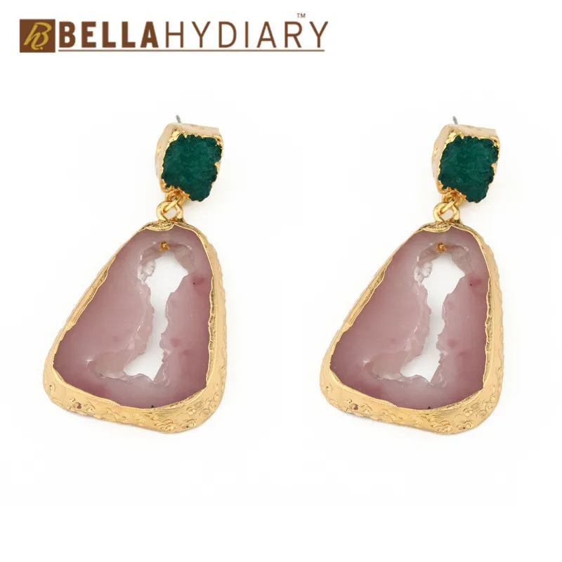 Винтаж Bijoux(украшения своими руками) из смолы, в стиле бохо серьги большие длинные серьги в виде капель для Для Женщин Смелые ювелирные украшения, женские серьги Moda Ohrringe
