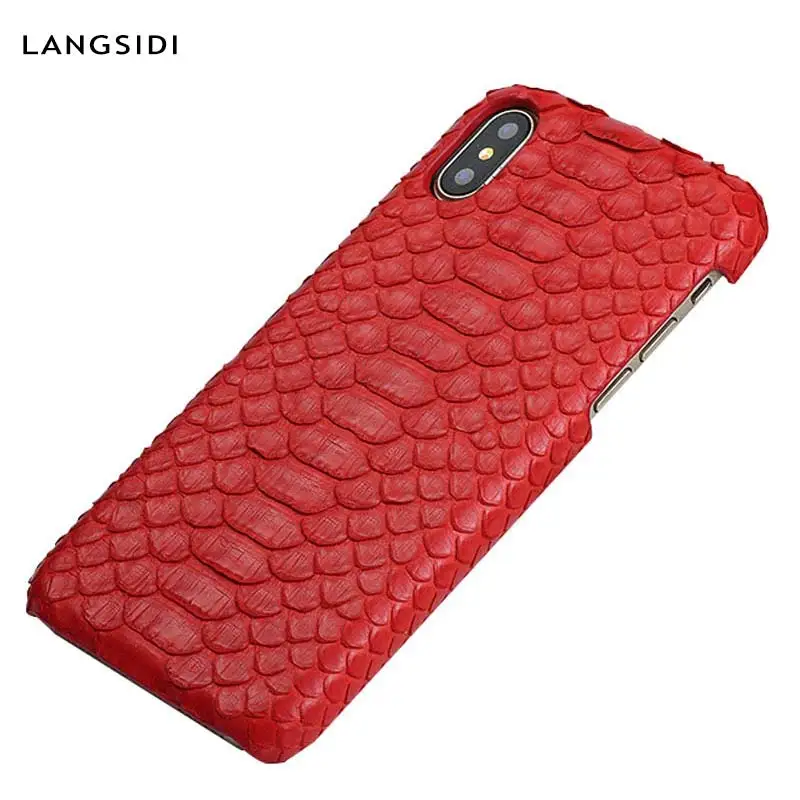 Чехол для телефона из натуральной кожи питона для Apple iphone X 11 11 Pro Max 6 6s 5S se 7 8 Plus XS XSmax XR роскошные чехлы Marvel из змеиной кожи
