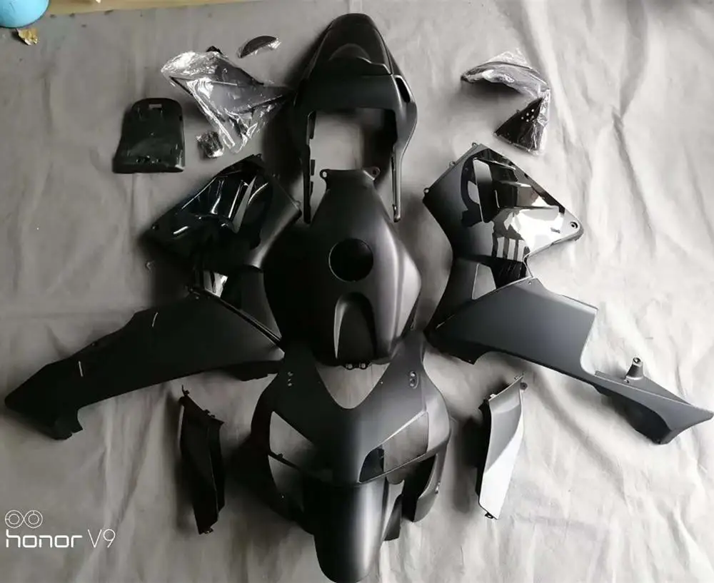 CBR600RRF5 05-06 обтекатель корпус Рабочая рамка Крышка бака боковая панель крыло для
