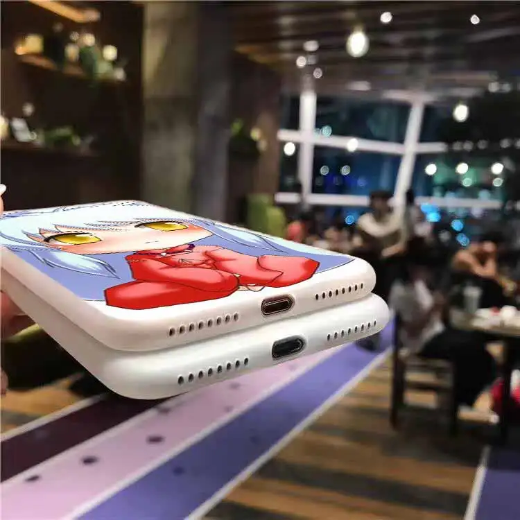 Soft Silicone Case For Xiaomi Mi 12 11 10 8 A3 A2 Cc9 Lite 9 11Pro 6x Ultra Cover Cartoon Anime Inuyasha | Мобильные телефоны и