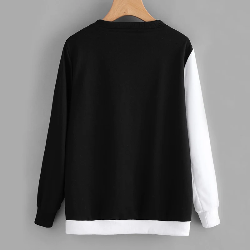Women Hoodies Sweatshirts Casual Printing Cat Pullover Women's Clothes Long Sleeve Round Neck Tops Female | Женская одежда