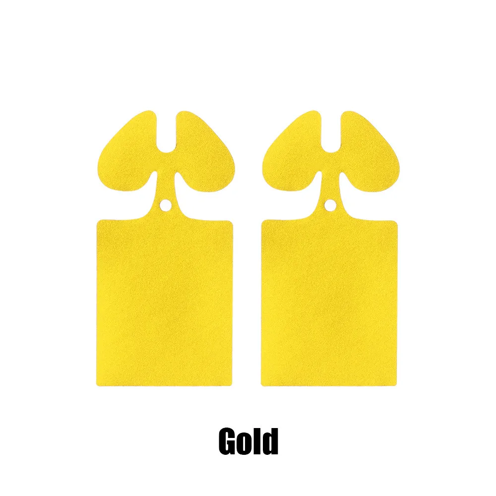 gold Тонкая кожа ПВХ наклейка для Apple Airpods Air Pods наушники наклейка наушники аксессуары защита от пыли наушники наклейки ультра тонкие - Цвет: gold