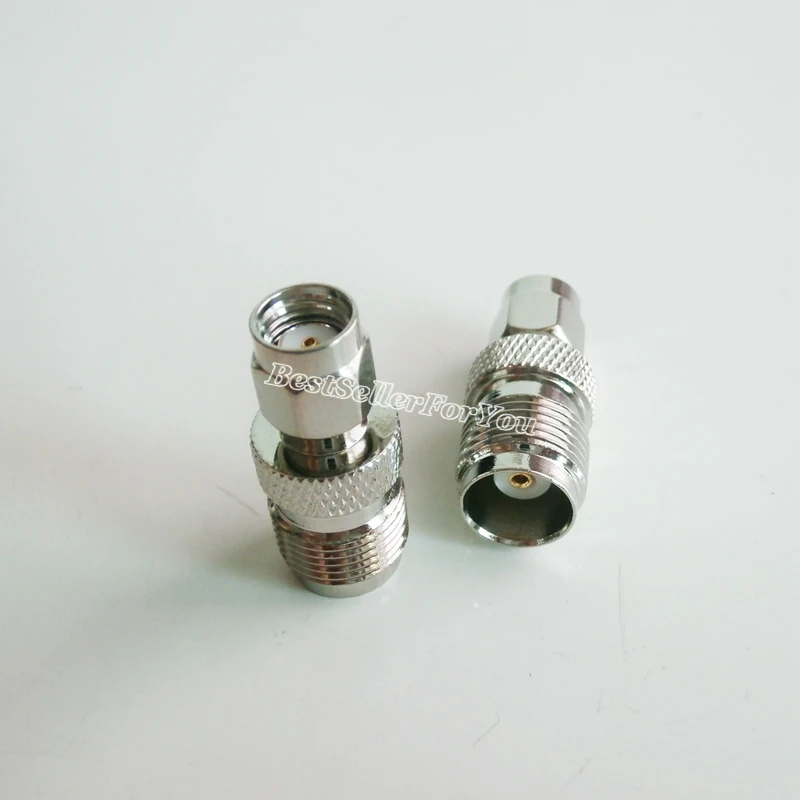 1 шт. TNC гнездо к RP SMA штепсельная вилка RPSMA прямой адаптер Разъем беспроводной