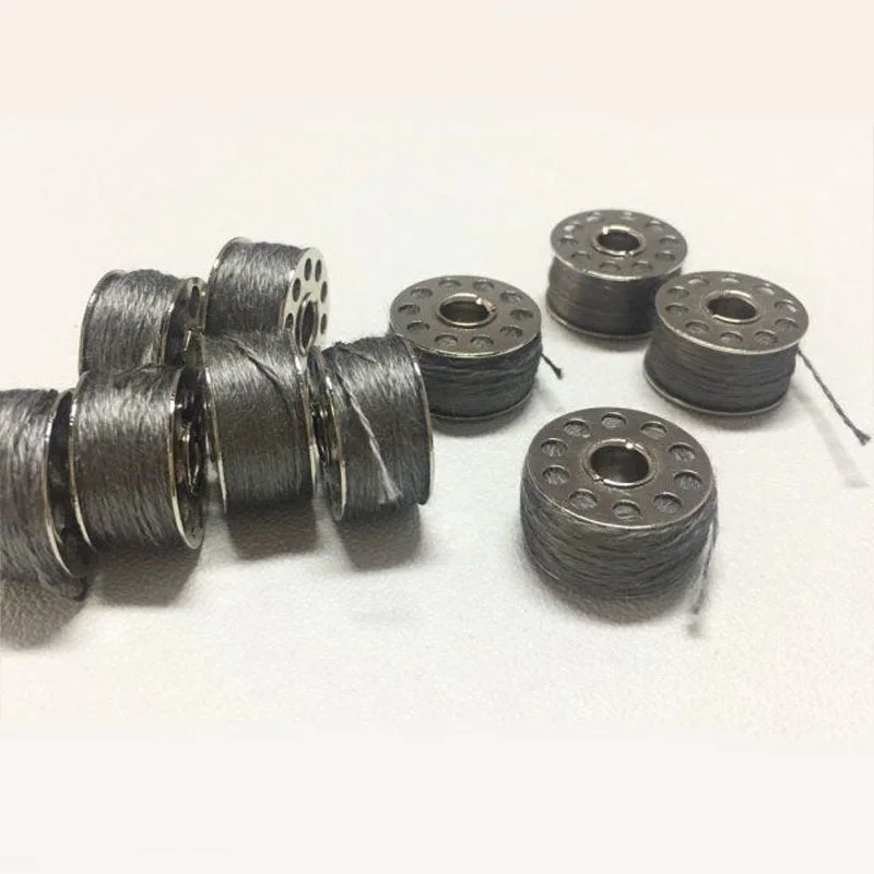 10 шт. высокотемпературная стойкая проводящая швейная катушка с нитками