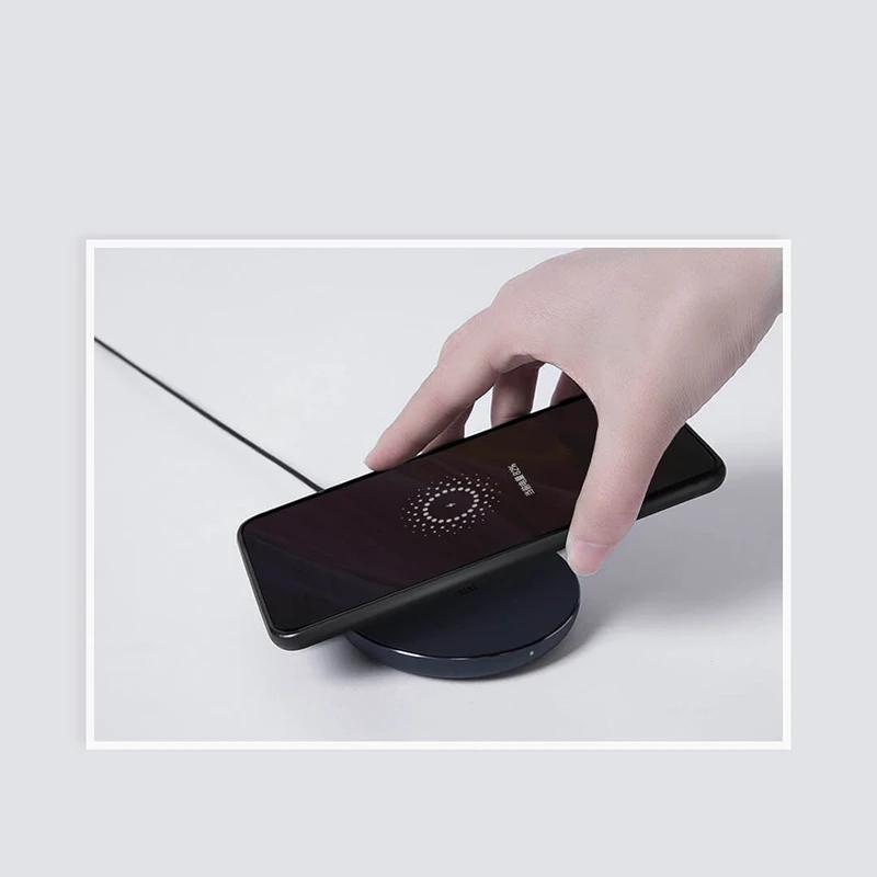 Оригинальный Xiaomi WPC01ZM 10 Вт макс Quick Charge Qi Беспроводной Зарядное устройство Тип-C