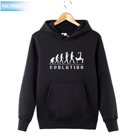 human evolution footballer bicycle kick funny printed sweatshirt mens sportswear 2018 winter streetwear cotton pullover hoodies