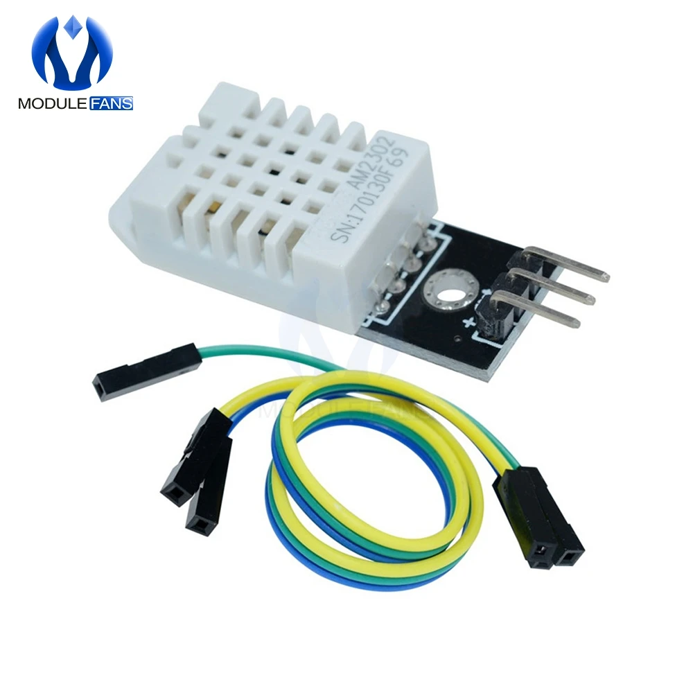 DHT22 AM2302 Цифровой Датчик температуры и влажности модуль для Arduino Заменить SHT11 SHT15 с кабелями Dupont