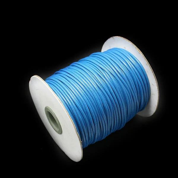 Новые продукты 5 метров смешанные цвета вощеная хлопковая веревка шнур из бисера