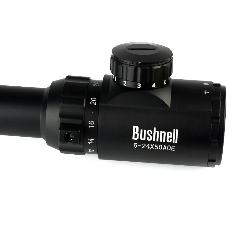 6-24X50 Adjustable Hunting Green Red Dot Illuminated Tactical Riflescope Reticle Optical Sight Scope for Shotgun Monocular | Инструменты