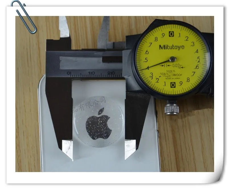 100 1 &quotпрозрачный эпоксидный клей КРУГИ бутылки крышки наклейки с блестками