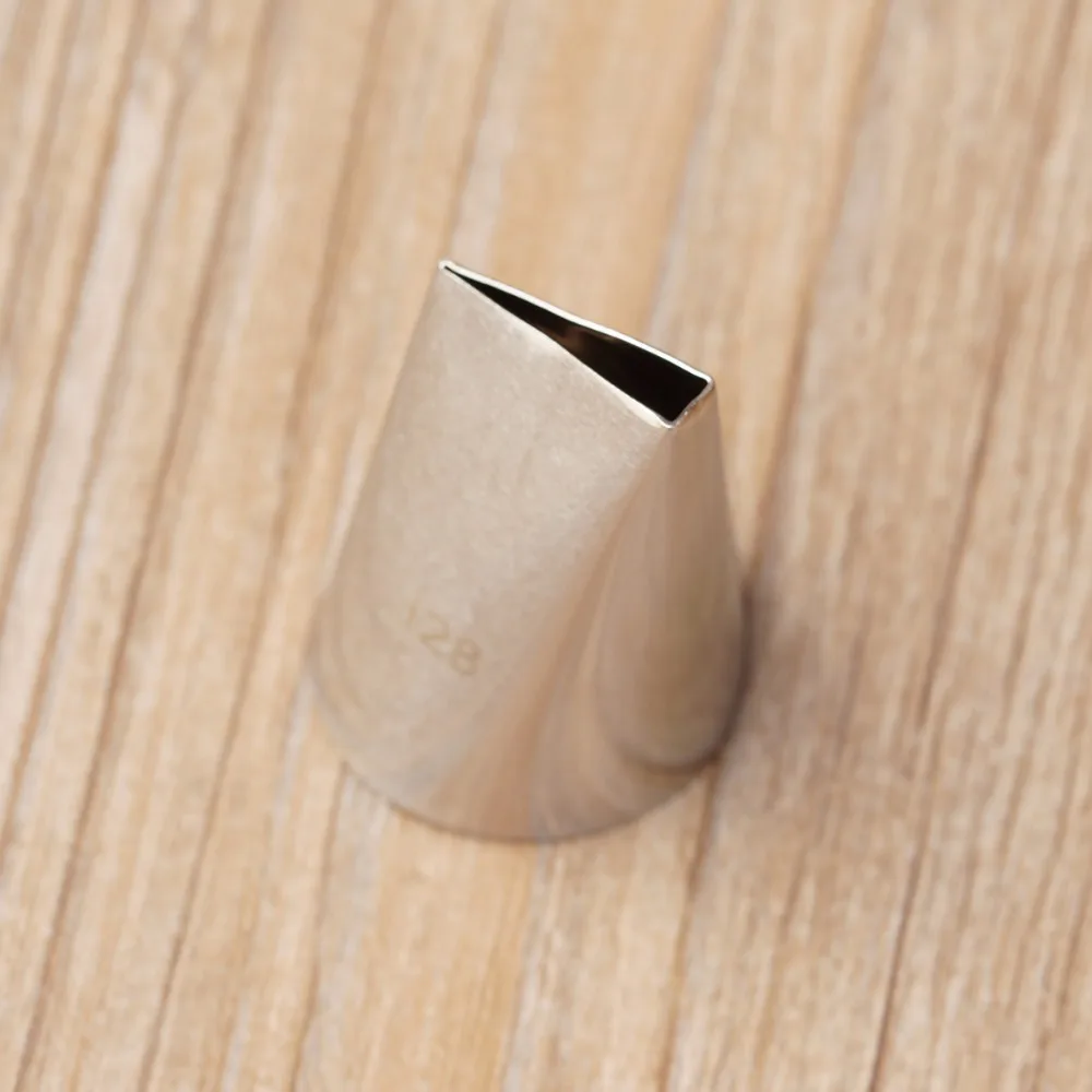 Кондитерская насадка большого размера #128 бесшовная трубка для глазури крема