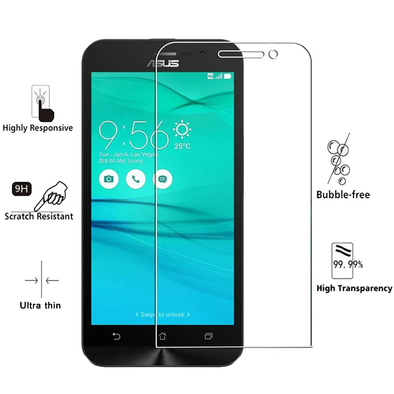 Для Asus Zenfone Go ZB500KL 5 0 &quotзакаленное стекло для ASUS ZB500KG X00AD X00BD Защитная пленка экрана