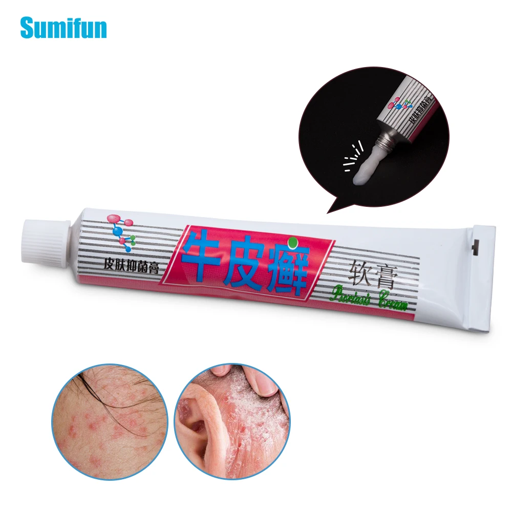 Psoriasis Creams Body Pain Relief Herbal Eczema Ointment Pruritus Dermatitis Itching Plaster Skin Care 20g P1017 | Красота и здоровье
