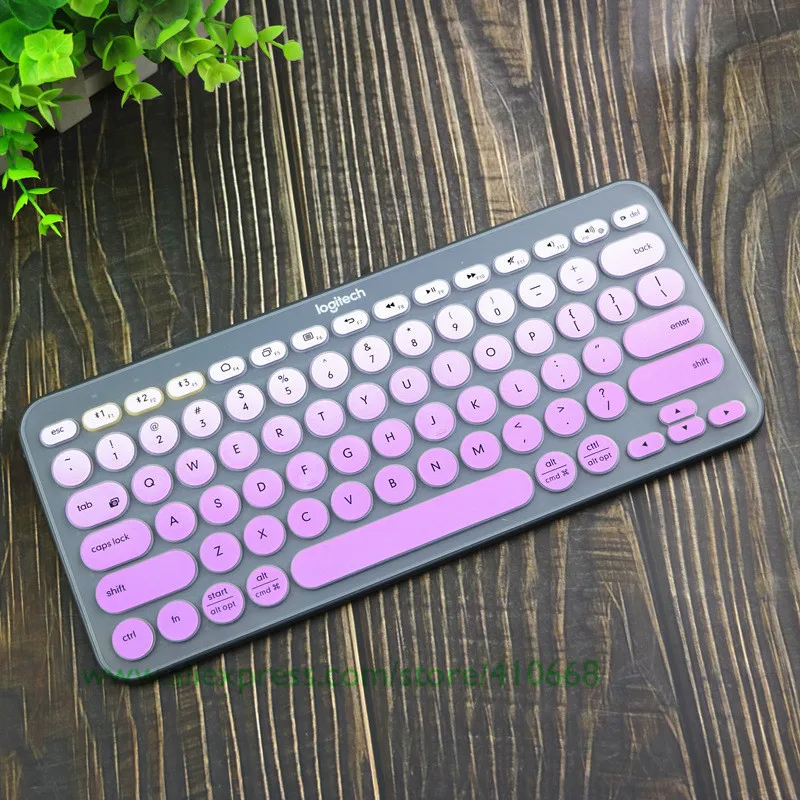 Мягкая силиконовая крышка клавиатуры защитная пленка для logitech K380 K 380 Bluetooth клавиатура мульти-устройство механическая защита кожи