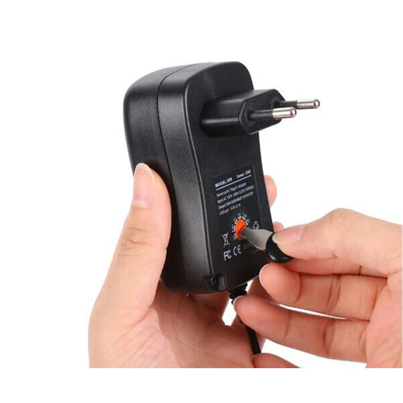 12 Вт адаптер переменного/постоянного тока Регулируемый питания 3 в 4 5 6 7 9 В 2 а