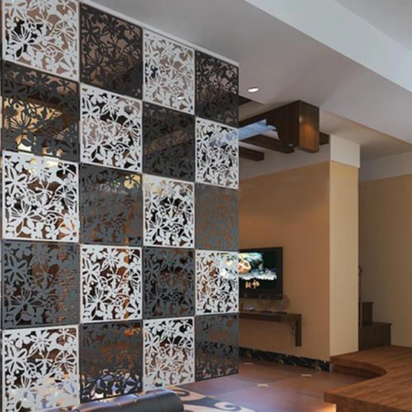 Модные ажурные наклейки на стену для разделения комнаты 3 цвета | Дом и сад