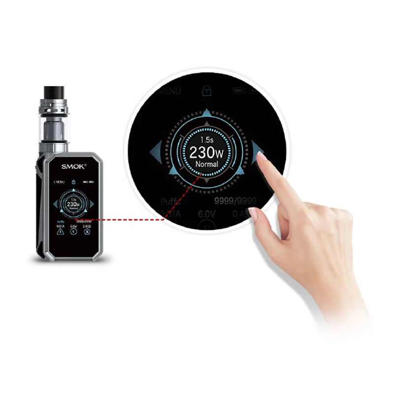 Электронная сигарета SMOK G Priv 2 комплекта Smok II испаритель Vape 230 Вт с 4 мл TFV8 X детский