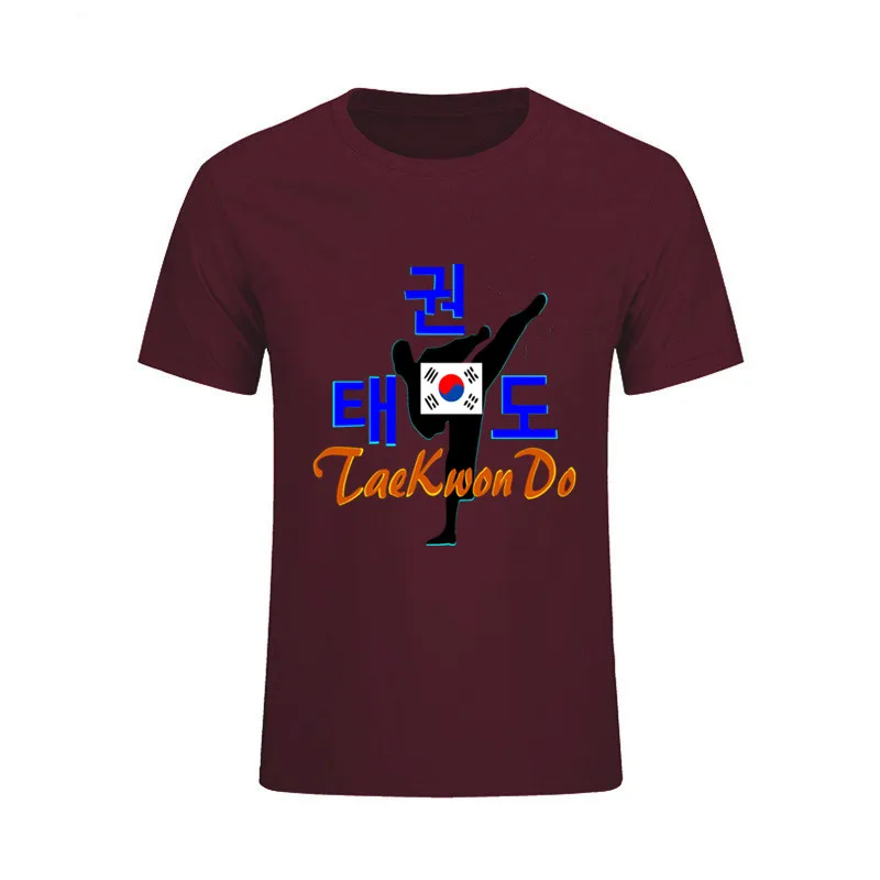 Funny T Shirts Korean Martial Art TaeKwonDo Master Men Tshirts Short Sleeve O Neck T-shirts Fashion Tops Hipster Tees | Мужская одежда