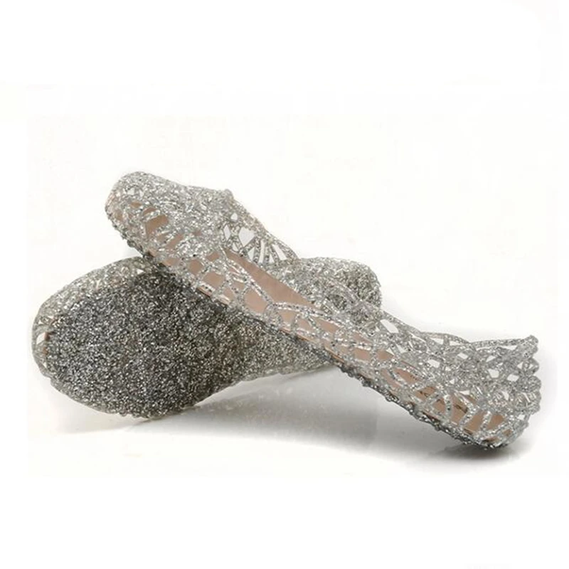 Женские босоножки новинка 2018 года Летняя женская обувь повседневные прозрачные