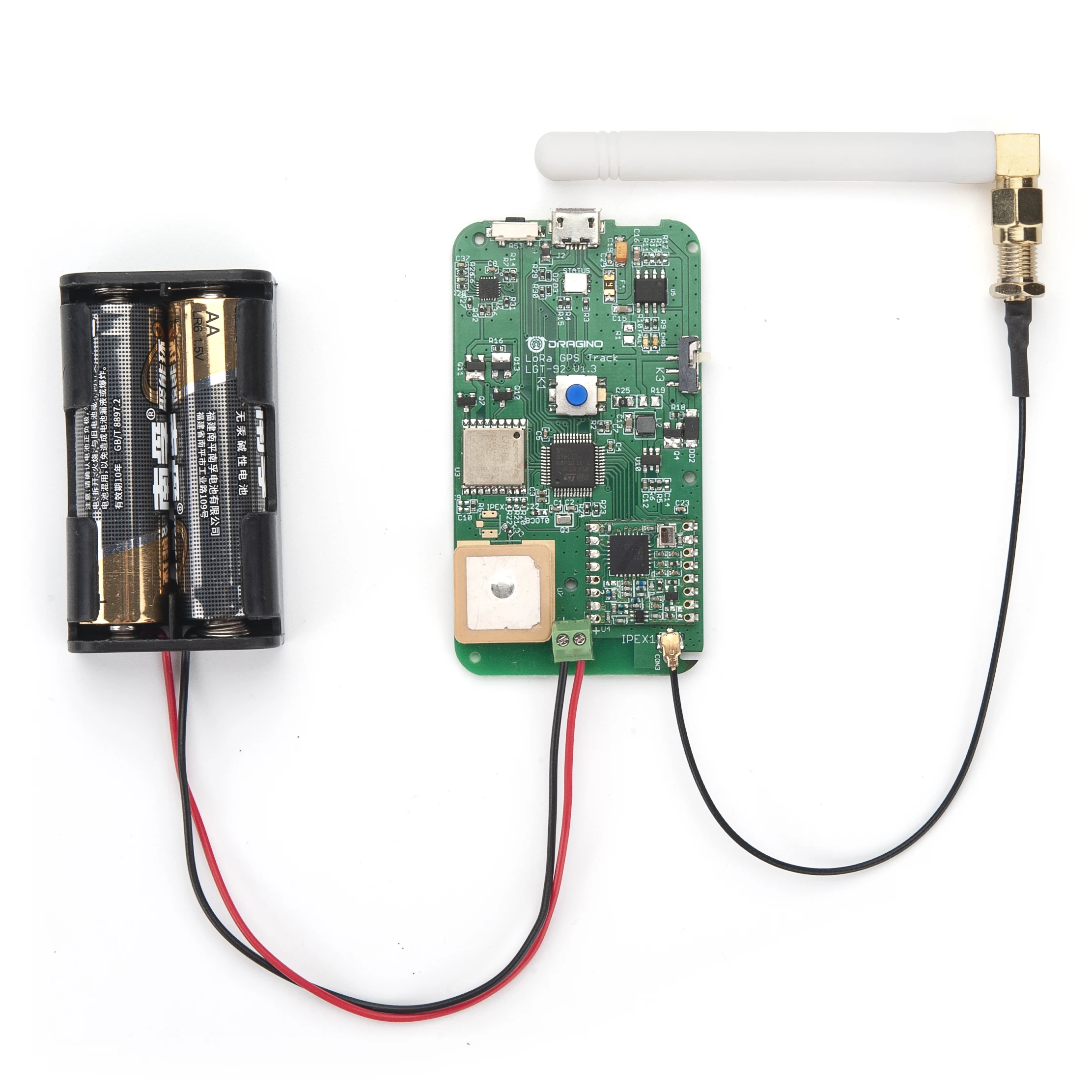LoRaWAN GPS трекер с 9 осевой accelerometer LGT92 AA|Аксессуары для демонстрационных стендов| |