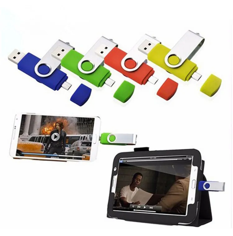 

Модный вместительный OTG usb флэш-накопитель, флешка usb 32 ГБ 8 ГБ 16 ГБ