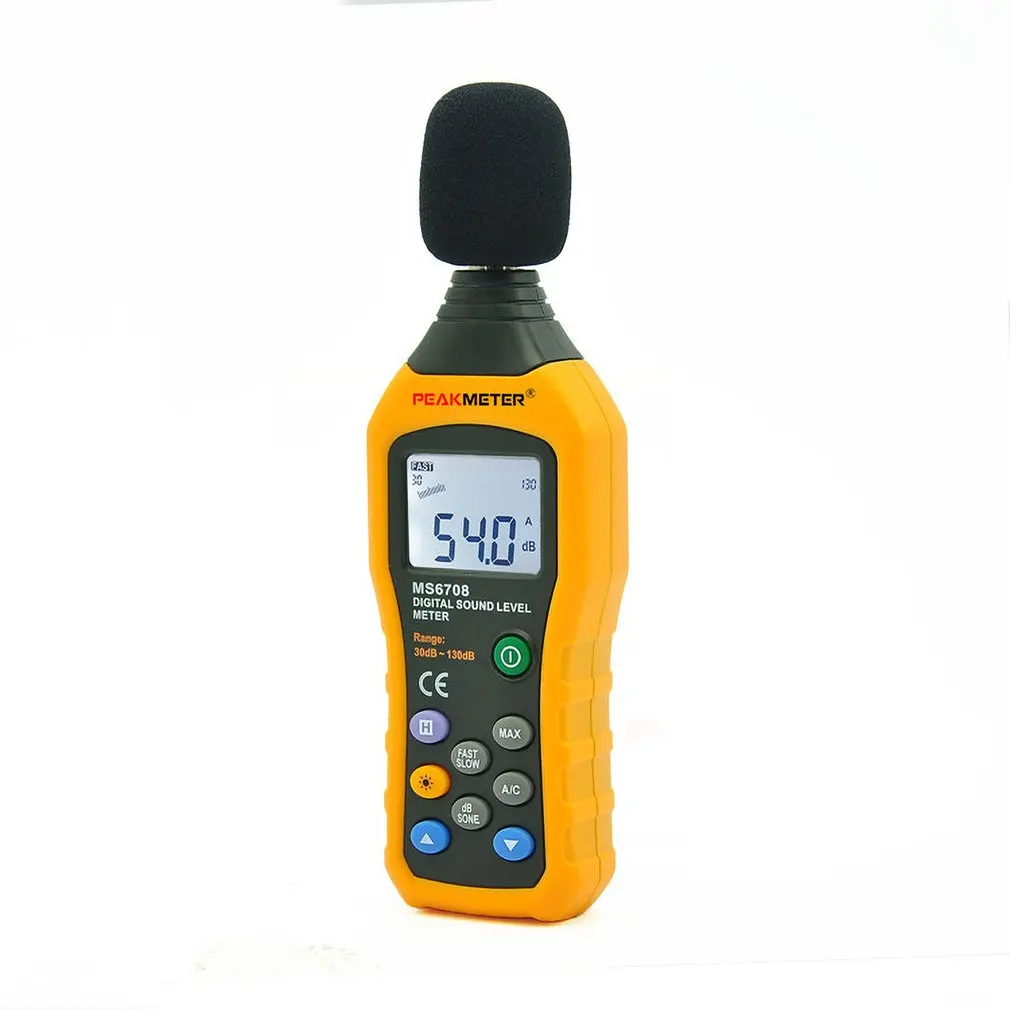 Digital Noise Meter Portable Electrical Professional Products Safty For Home Industorial Use | Инструменты