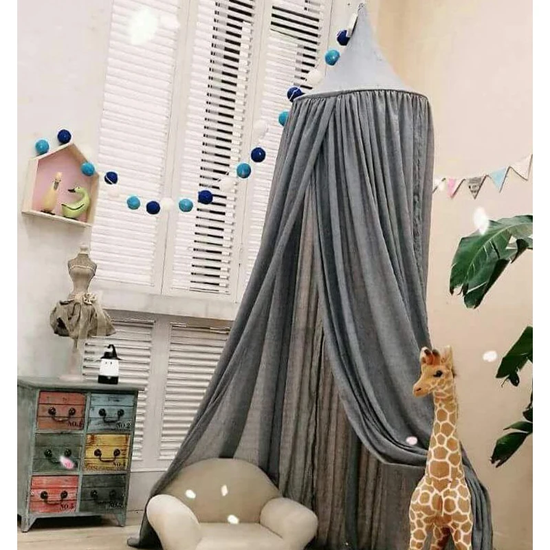 Купольная кровать для детской комнаты палатка с корнем лотоса 10 цветов Купола