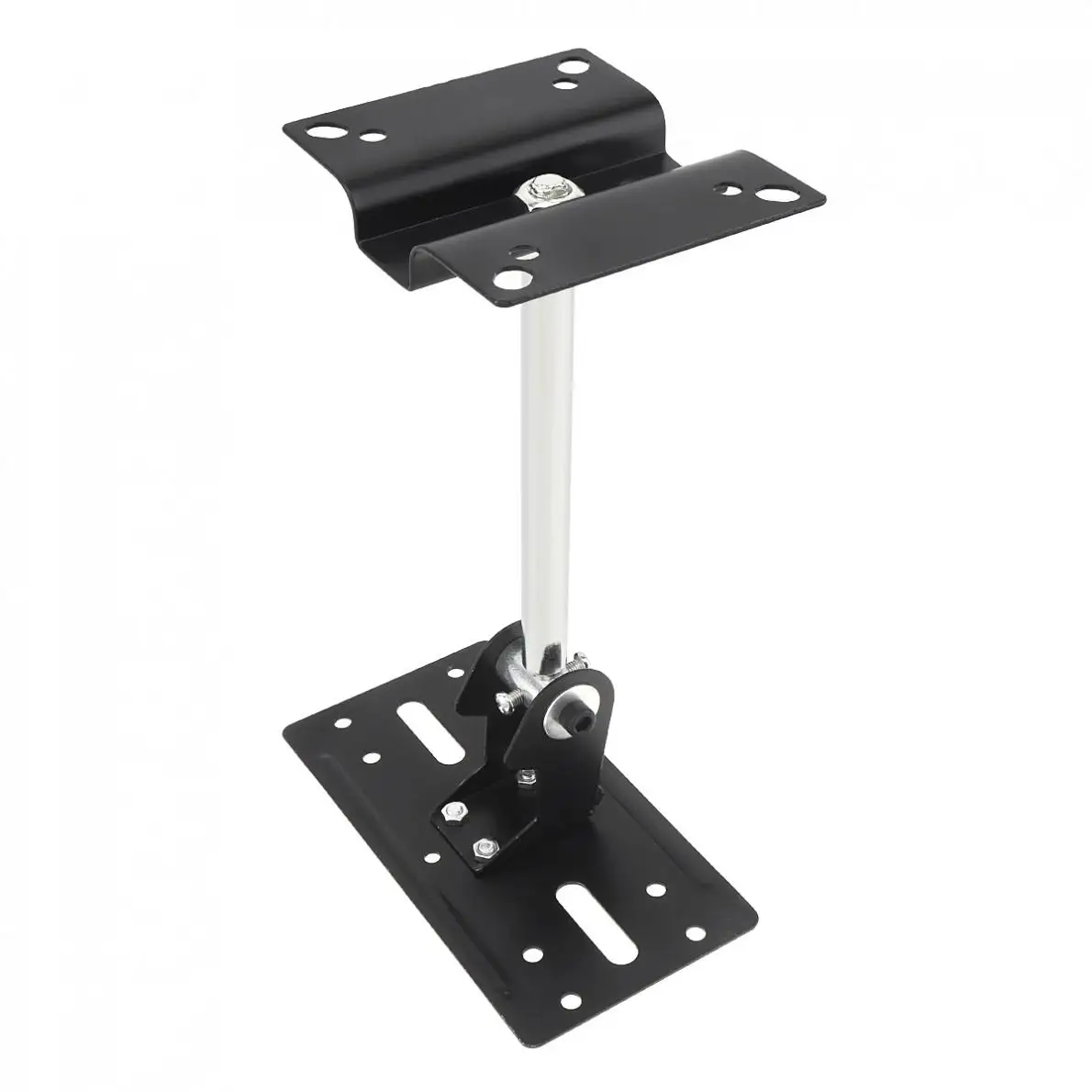 

2pcs 20KG Metal Lengthened and Thickened Speaker Stand Support Horizontal 360 Degrees and Vertical 180 Degrees Rotation