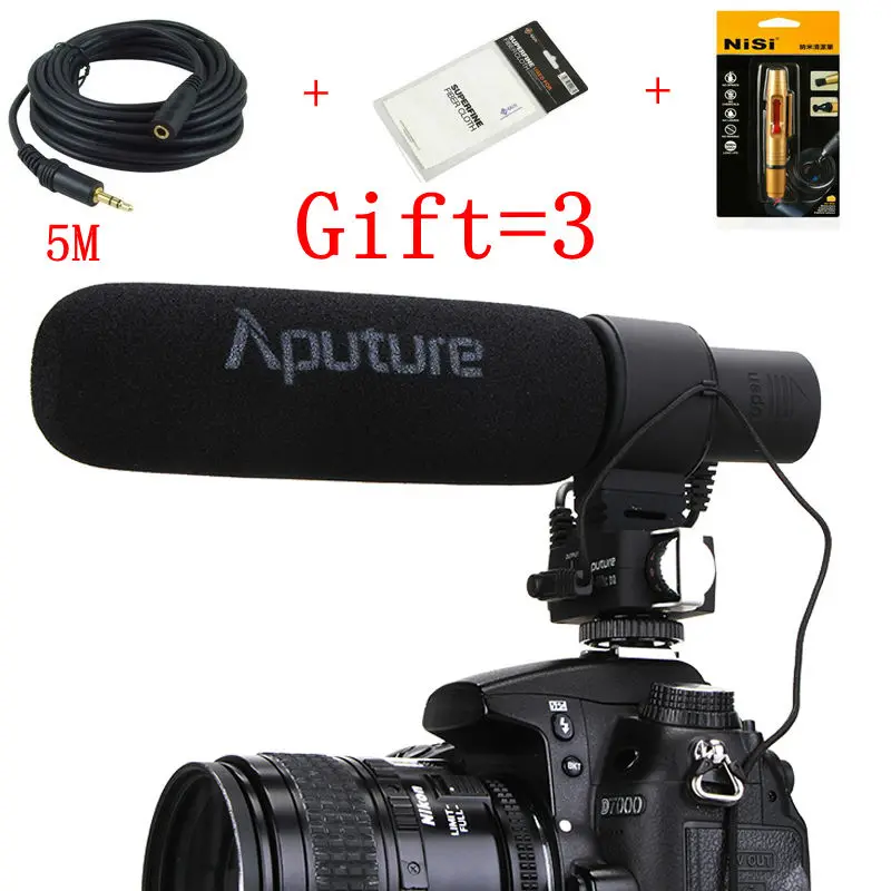 Directional Condenser Microphone Aputure V-Mic D2 Shotgun Camera with PEAK and Low Cut Function V MIC | Электроника