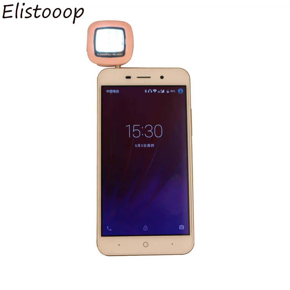 LED Flash Light for Mobile Phone 16 Portable Selfie Mini Fill For iPhone Samsung mobile cell | Электроника