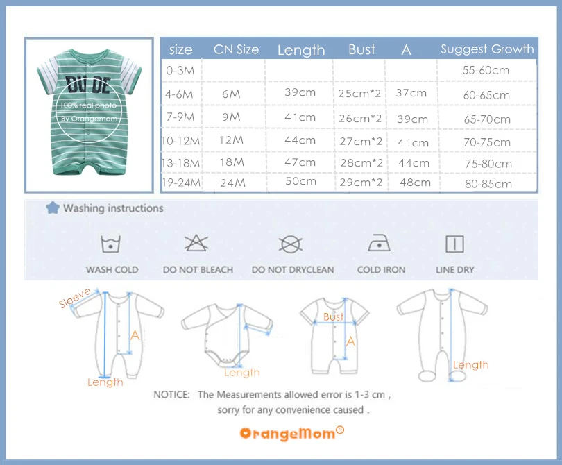

Brand Summer 2021 baby boys clothes cotton Jumpsuit Short sleeve Roupas Menino for Baby Boy Body overalls , 0-24M baby rompers