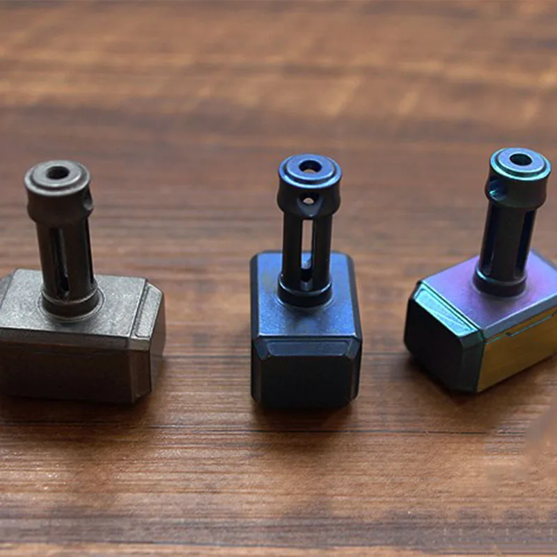 Хит! Титановый сплав Thor's Hammer нож бусины Тритий газ свет самосветящийся в