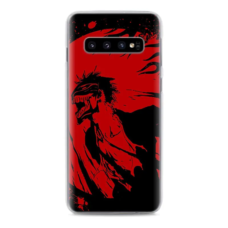 Чехол для телефона с Аниме Bleach ichigo s для samsung Galaxy S8 S9 S10 Plus S10e M10 M20 M30 A10 A30 A50 жесткий чехол-накладка из поликарбоната
