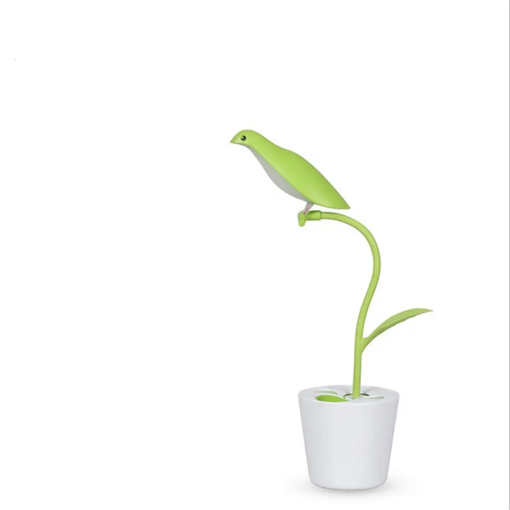 Бесплатная птица Светодиодная лампа для учебы Складная Настольная глаз usb