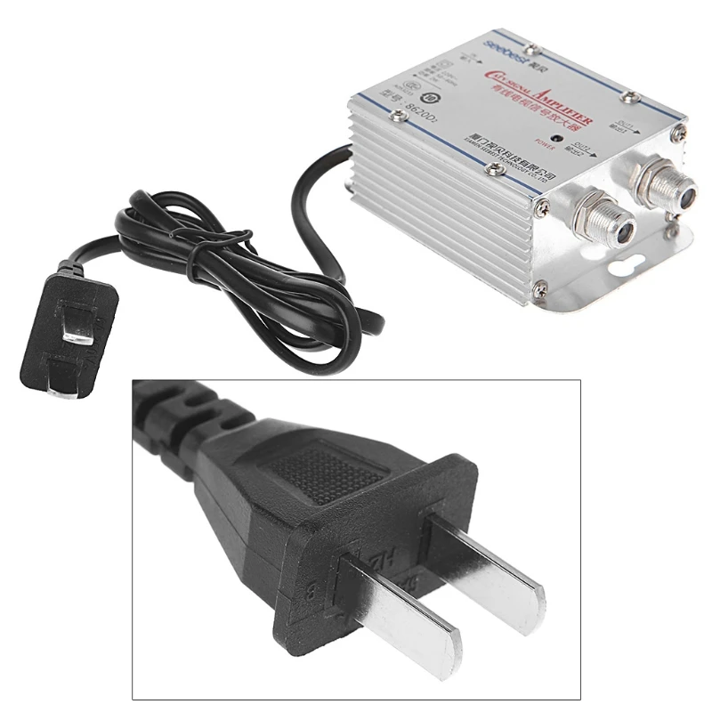 2 способа CA tv VCR ТВ антенна усилитель сигнала 220V 45-860MHz усилитель сплиттер Прямая поставка поддержка