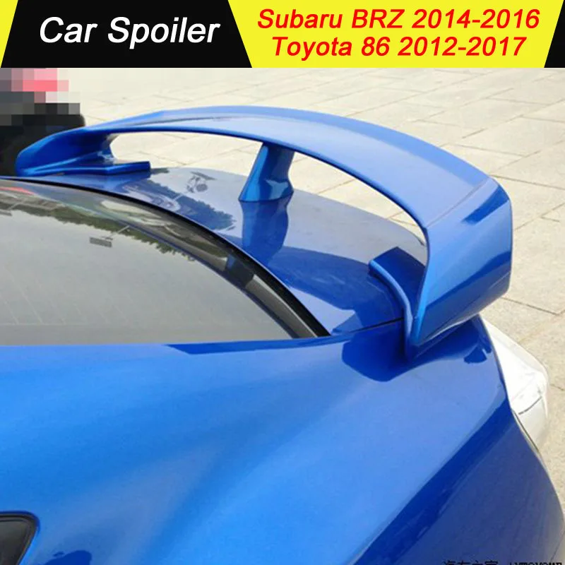 FRP спойлер для toyota 86 gt86& subaru BRZ 2012- Неокрашенный праймер цветной спойлер автомобильное украшение в виде хвостового крыла для toyota 86 BRZ