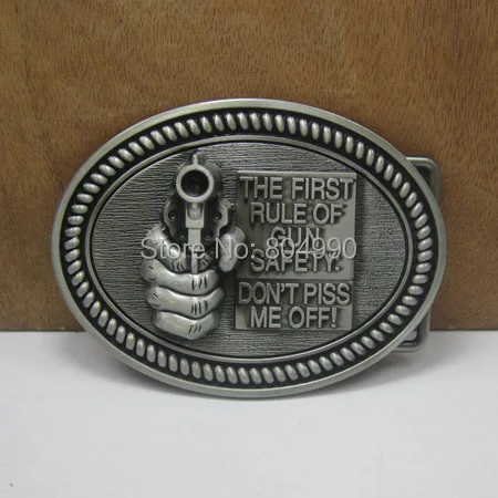 Пистолет пряжки ремня с оловянной отделкой fp 03525 новое состояние длительное