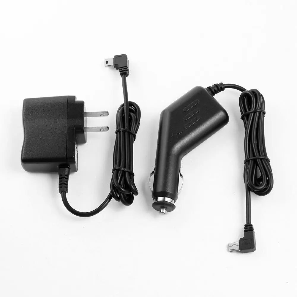 Автомобильное зарядное устройство + сетевой адаптер переменного тока для Garmin GPS