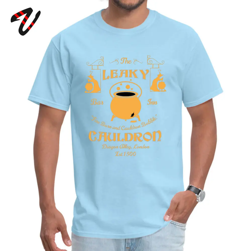 Футболки Leaky Cauldron Bar and Inn Labor Day хип хоп Гана короткий Скорпион хлопковая ткань с