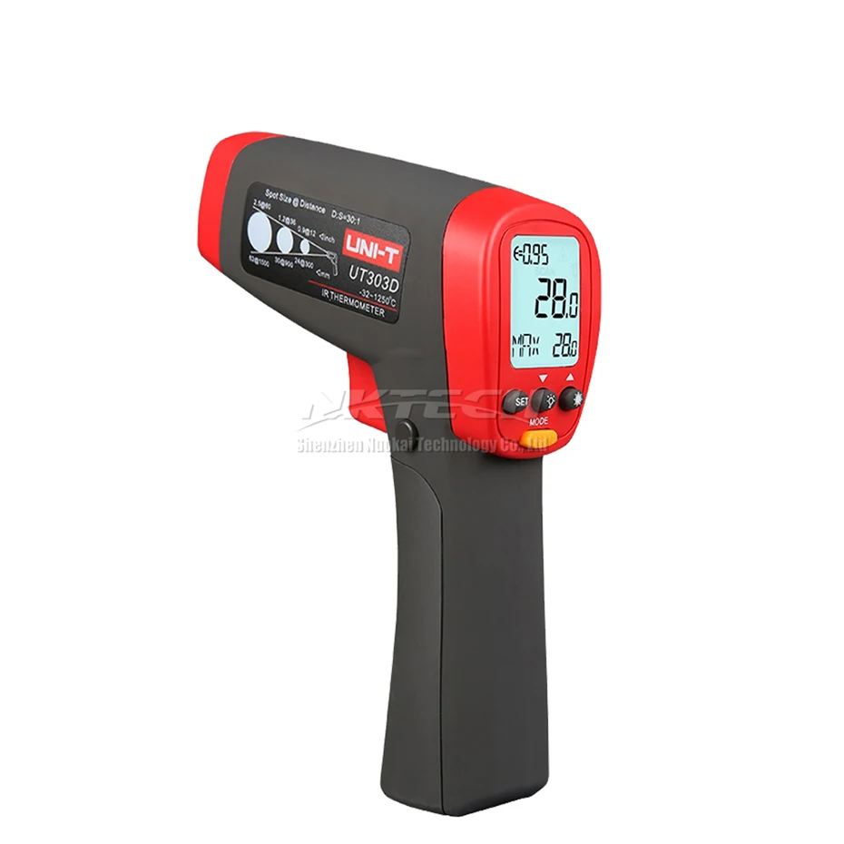 UNI T лазерный инфракрасный термометр для измерения температуры UT303D UT303C UT303A ручных